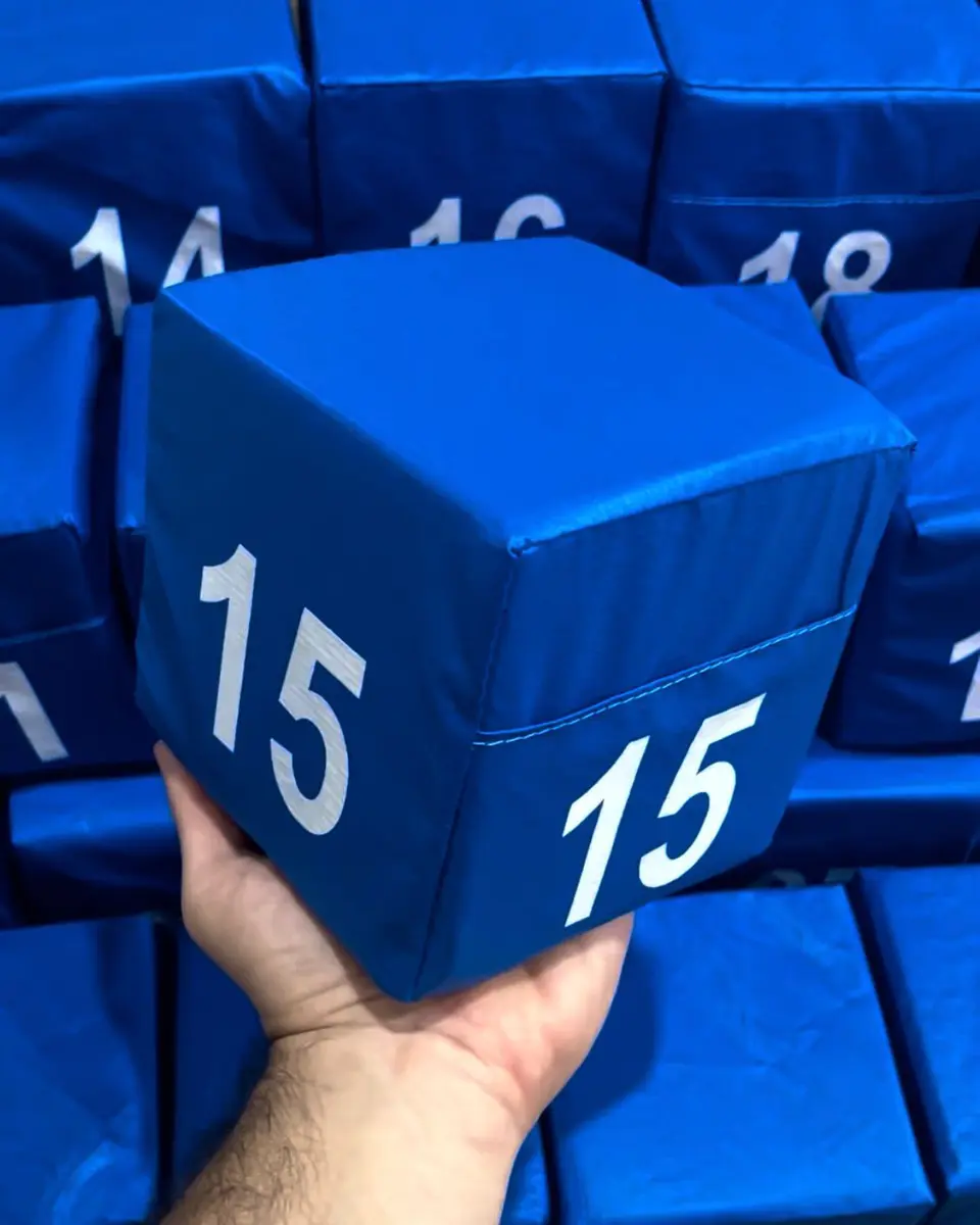 Prisma cubo numerado para identificação de veículos